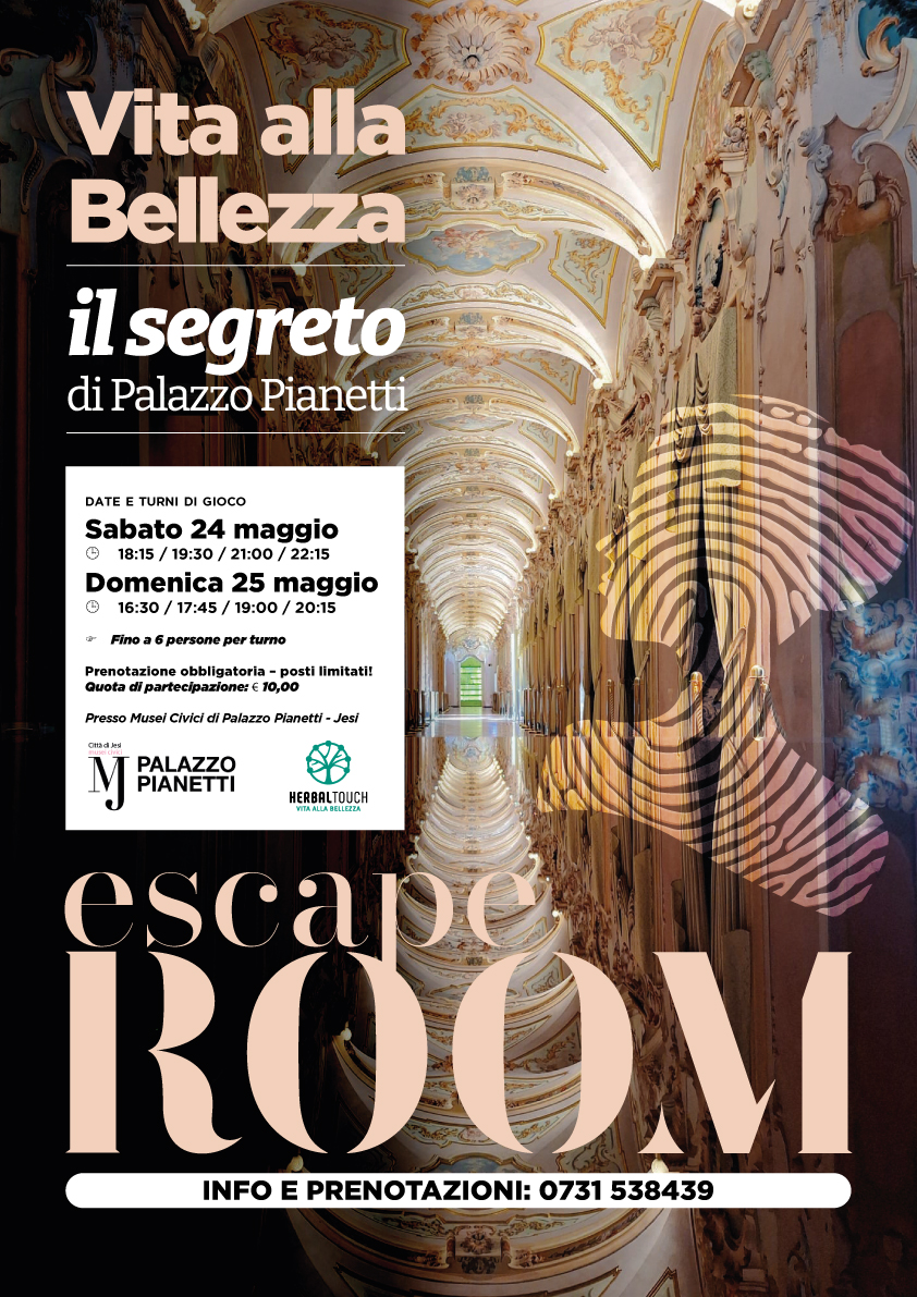 Locandina escape room completa
