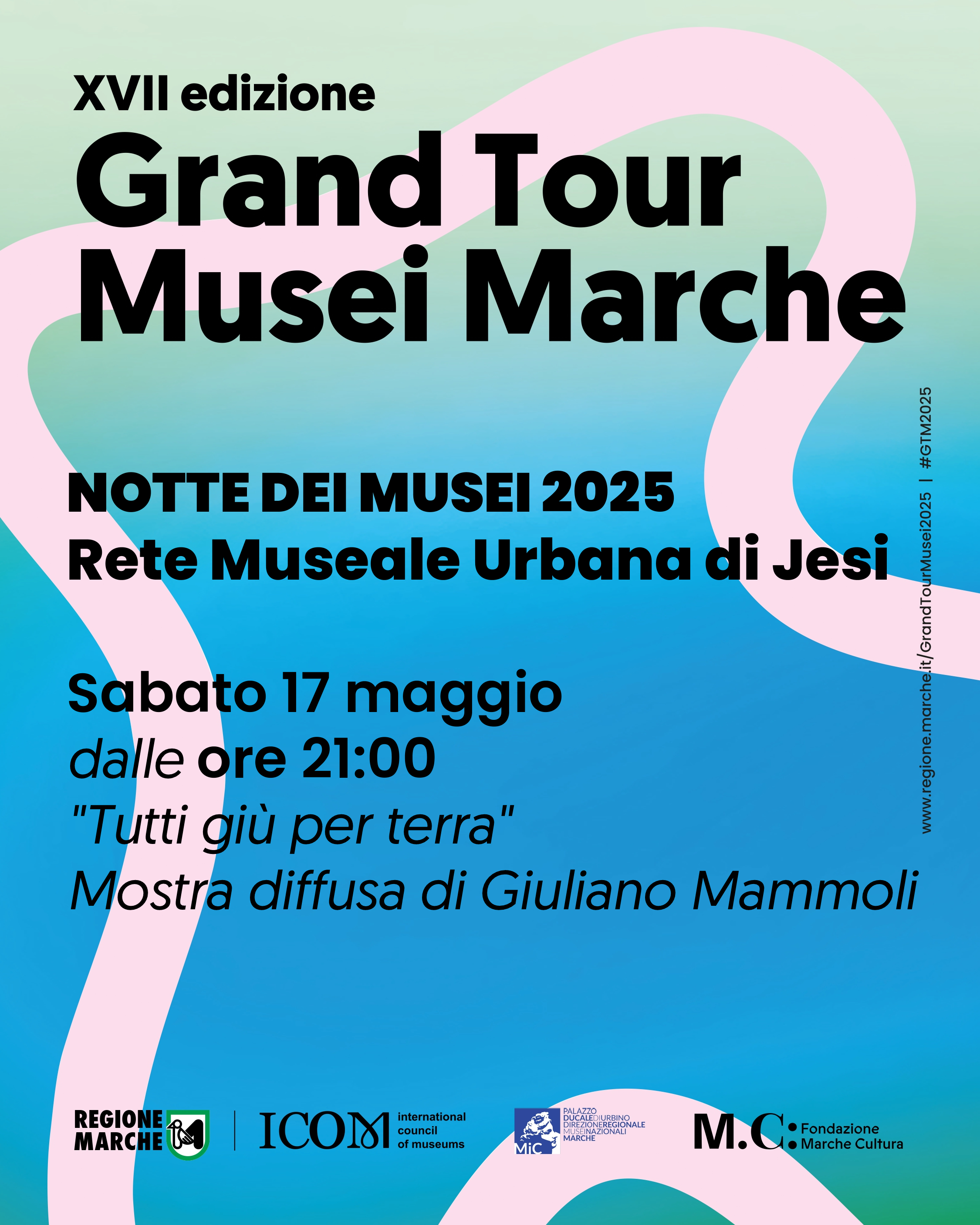 Locandina completa Notte dei Musei 2025