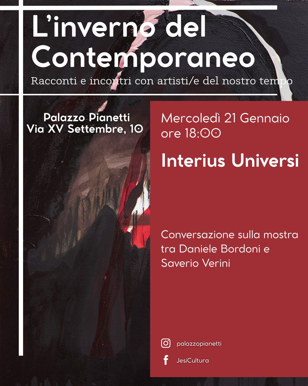 Locandina evento completa