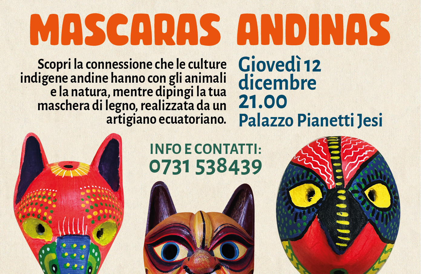Due maschere andine