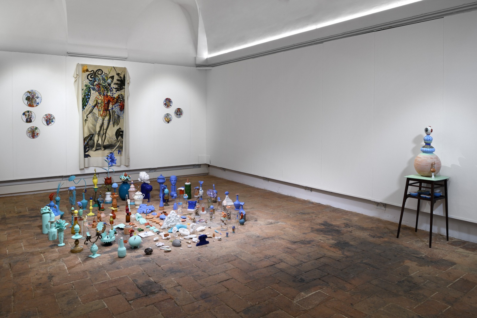 Esposizione in una delle Sale Betto Tesei