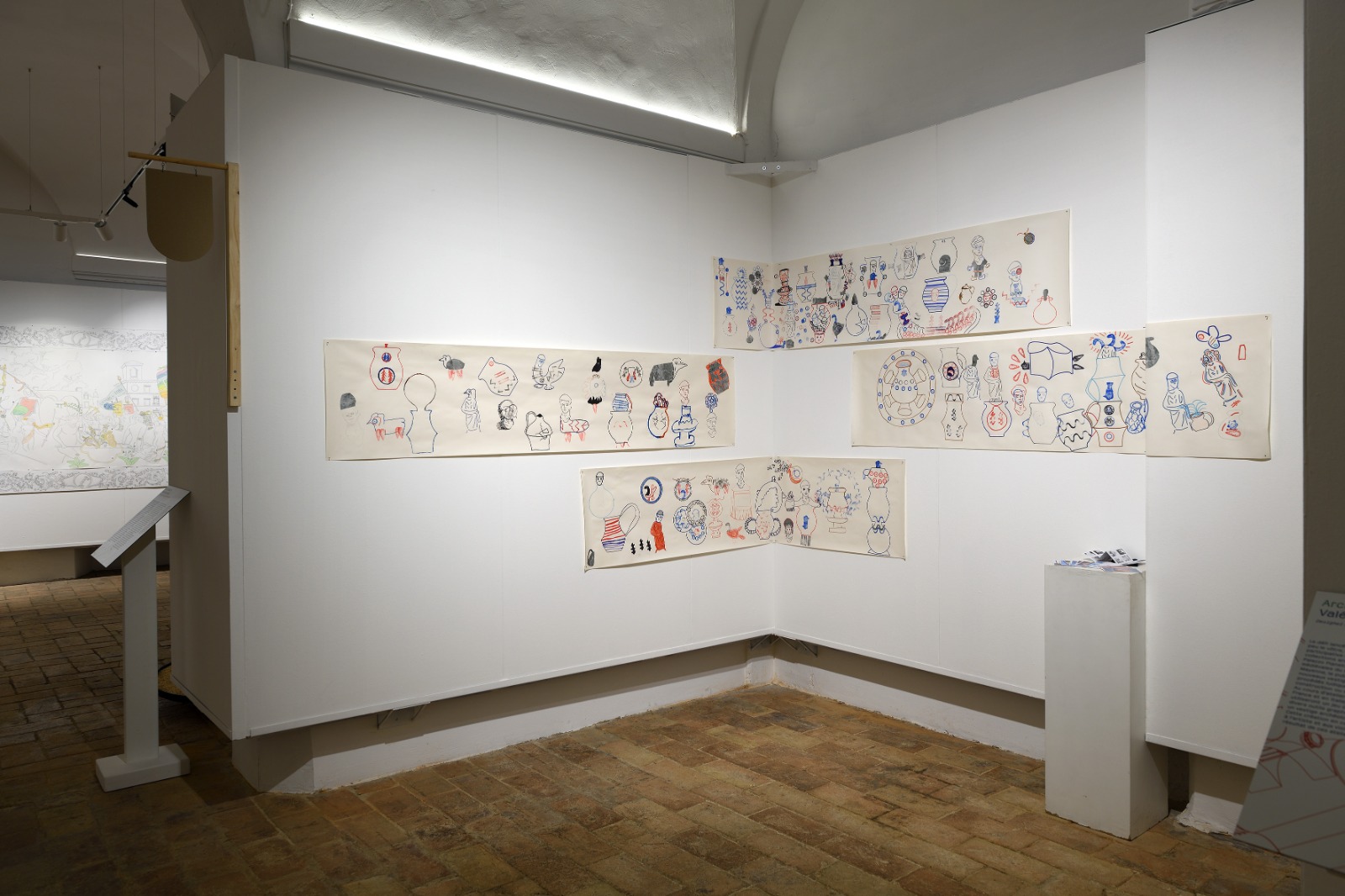 Esposizione in una delle Sale Betto Tesei